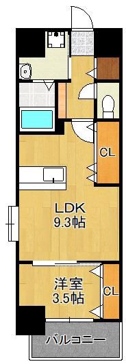 スマート到津の森の間取り