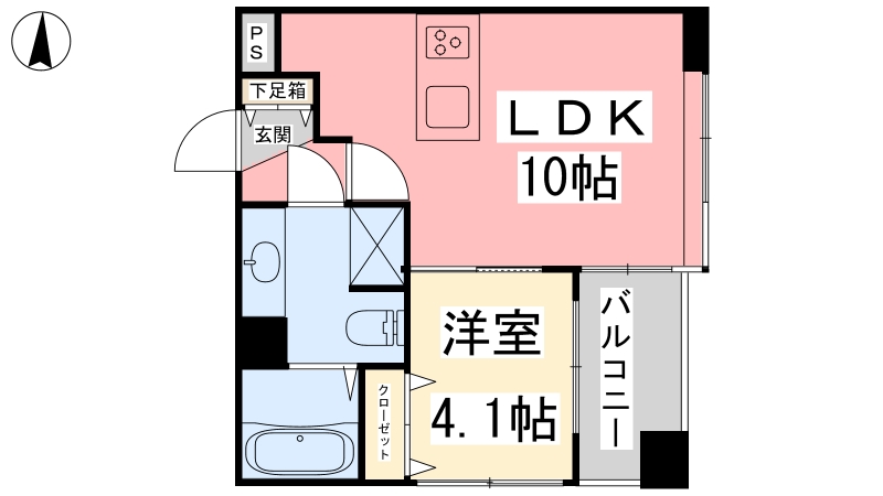 ヴァレーレ萱町の間取り