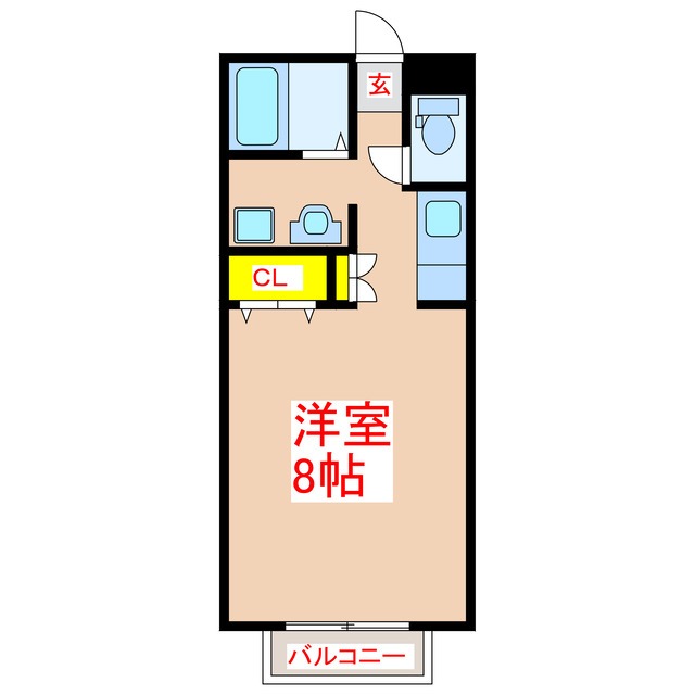 コートいわさきの間取り