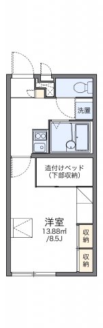 レオパレスＡｉｒIIの間取り