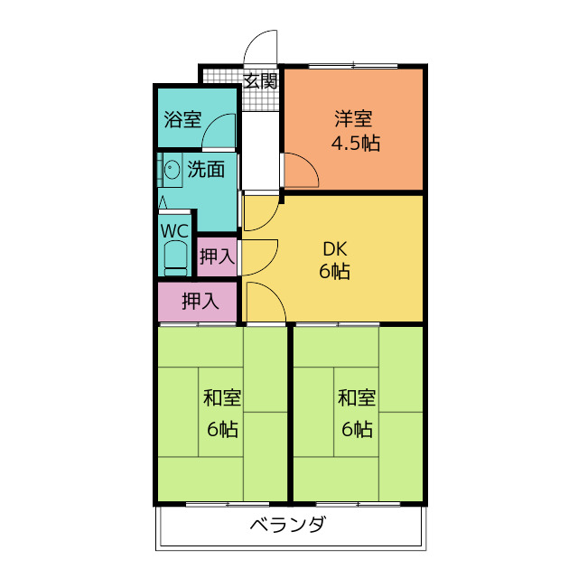 レジェンド長篠の間取り