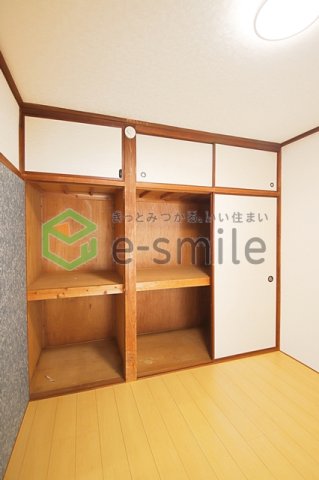 収納　大きなスペースがあり、収納には困りません