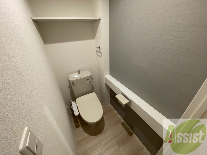 トイレ　シャワートイレになっているので快適です！
