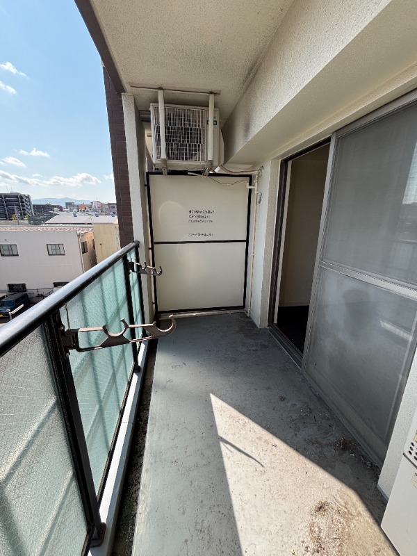 バルコニー　４０４号室　写真