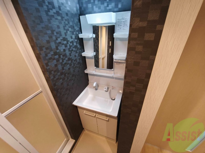 洗面設備　シャンプードレッサーで身支度もラクラクです！