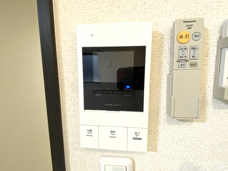 セキュリティ　顔が見えて安心です！