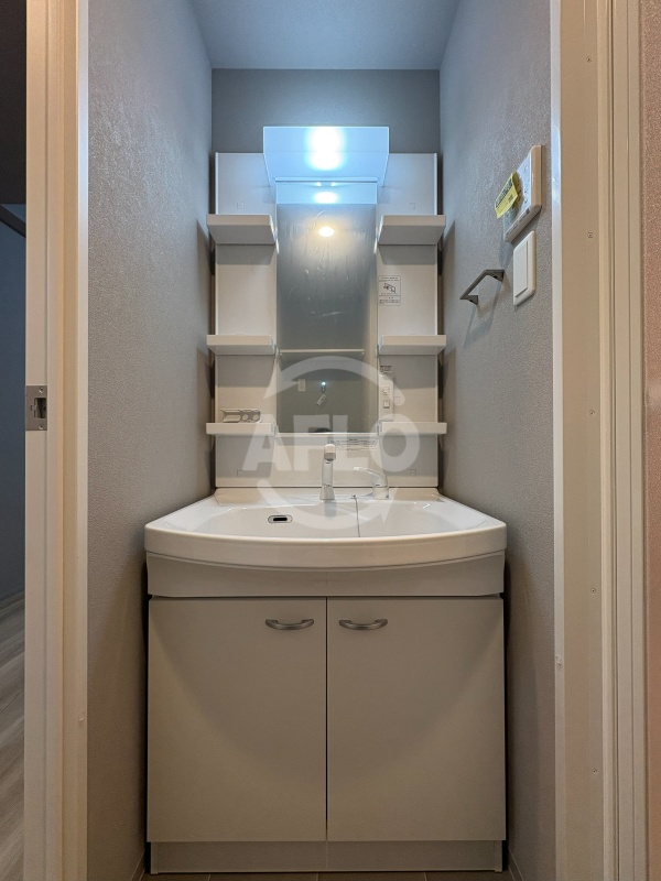 洗面設備　クローバー・グランツ三国ヶ丘　独立洗面台