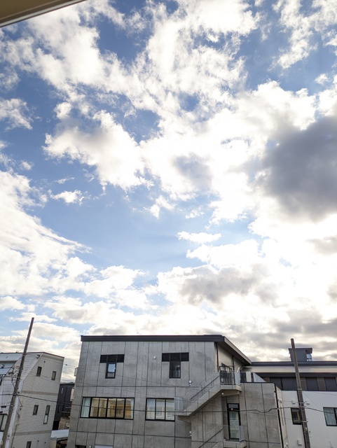 眺望　バルコニーからの景色♪