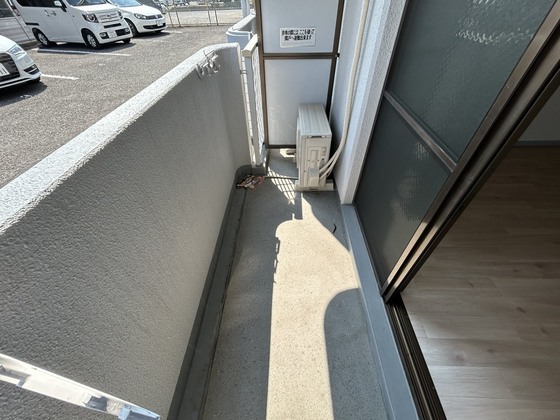バルコニー　※別部屋の写真です