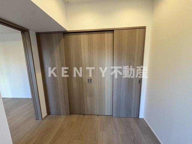 収納　たっぷりとした収納スペースです