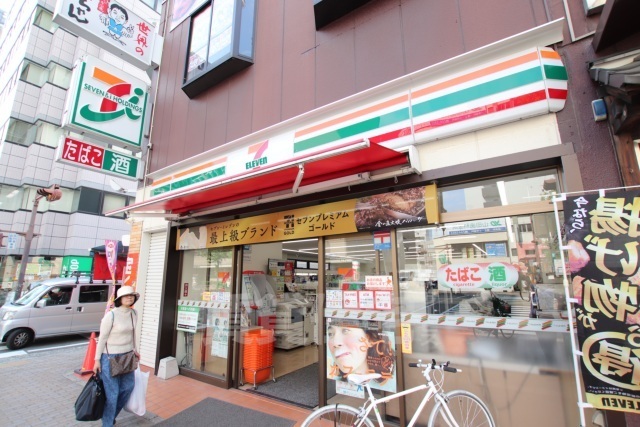 コンビニ　セブンイレブン　広島中央郵便局前店（コンビニ）まで122m