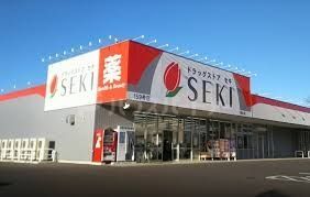 ドラックストア　ドラッグストアセキ駒木店（ドラッグストア）まで590m