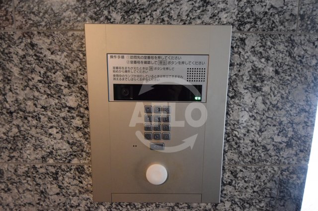 セキュリティ　プランドール上本町　オートロック