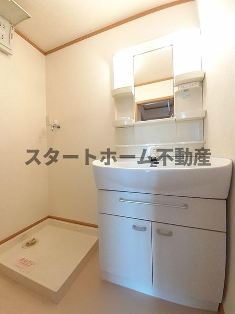 洗面設備　洗面所です