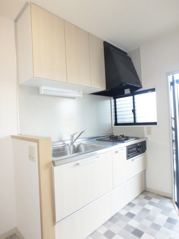 キッチン　２口コンロ付きシステムキッチン！