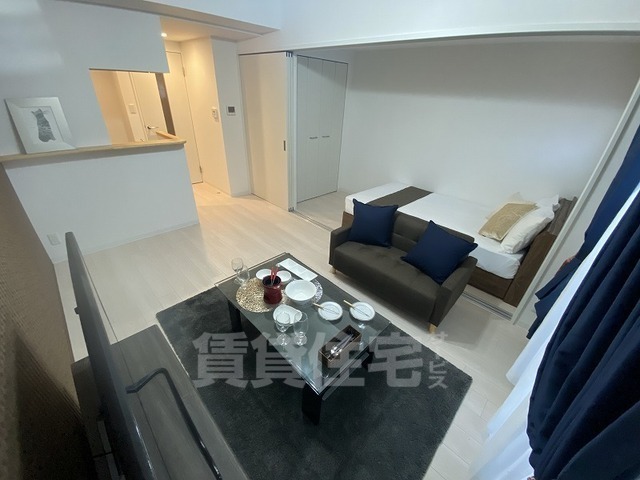 居室・リビング　建築中の為写真はモデルになります。家具家電もモデルとなってお