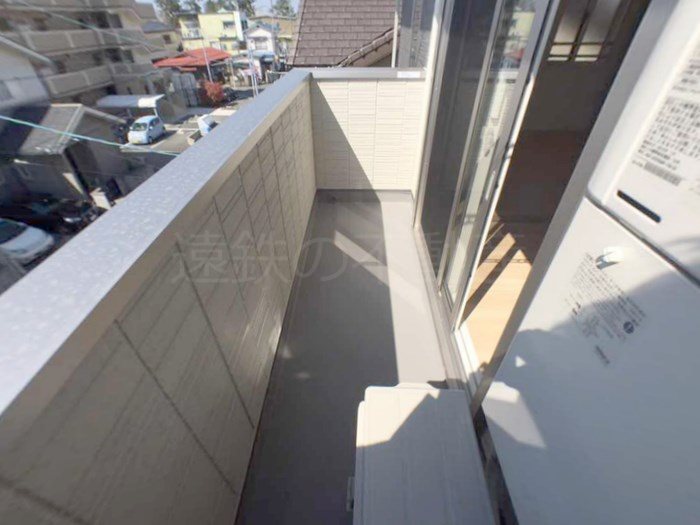 バルコニー　※間取り左右反転タイプの写真になります