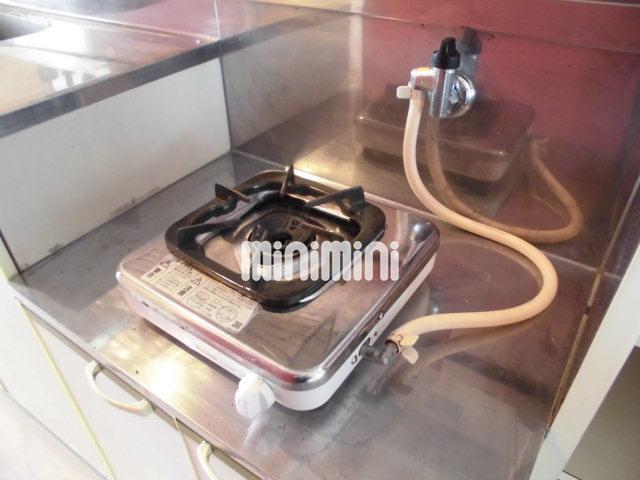 キッチン　１口ガスコンロ付きです