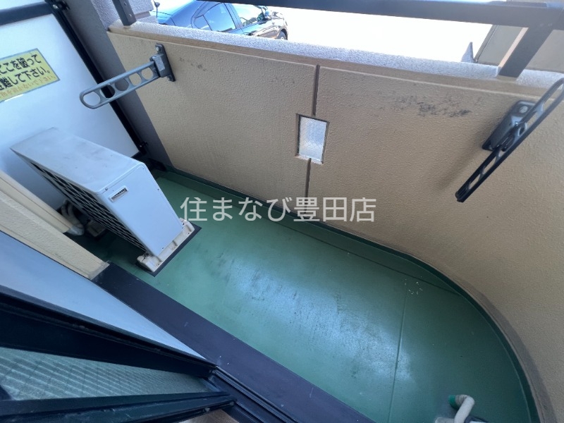バルコニー　同型別部屋写真
