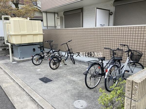その他共有部分　自転車置き場！
