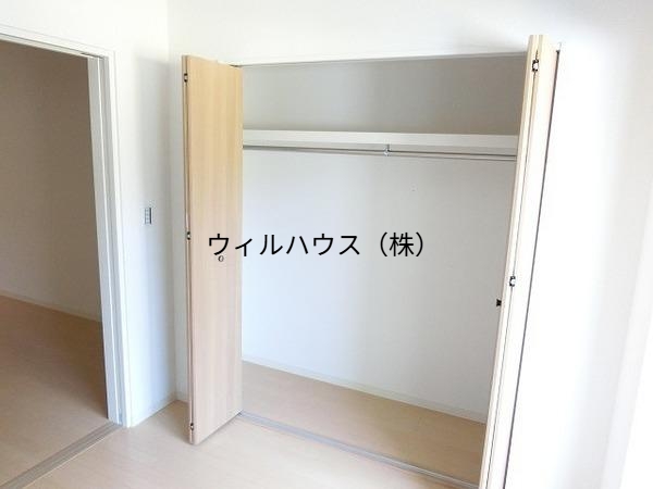 収納　クローゼット！