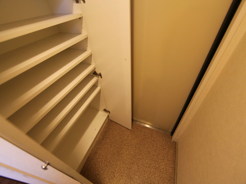 玄関　玄関　下駄箱充実してます