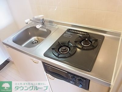 キッチン　★２口ガスシステムキッチン★