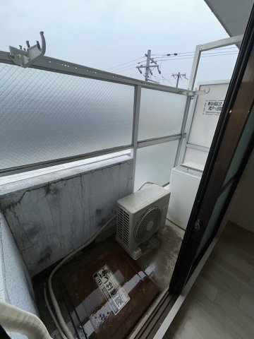バルコニー　落ち着いた時間を過ごせるバルコニーです