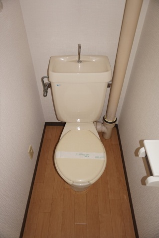 トイレ　同物件別号室の写真です。