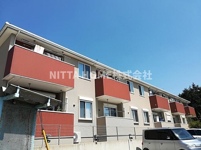 建物外観　インターネット無料◎エアコン２台付きで外部物置もあります＊