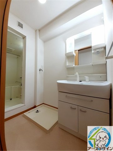 洗面設備　※パース写真