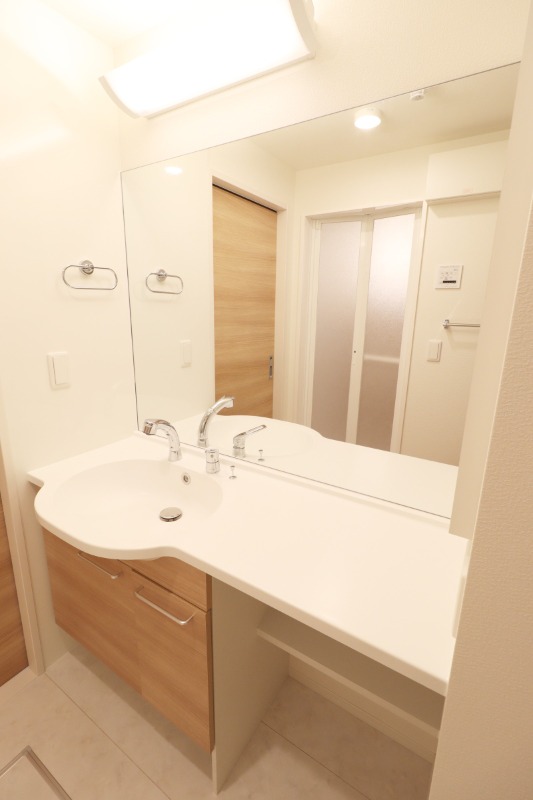 洗面設備　図面と現状に相違がある場合には現状を優先