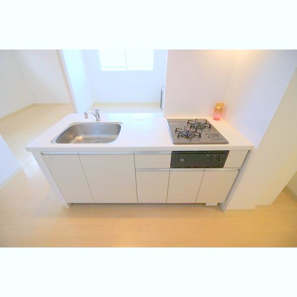 キッチン　対面式システムキッチンです☆