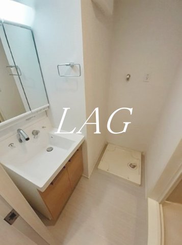 洗面設備　洗面台です。