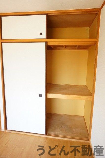 収納　うどん県のお部屋探しはうどん不動産へ うどんちゃんとLINE
