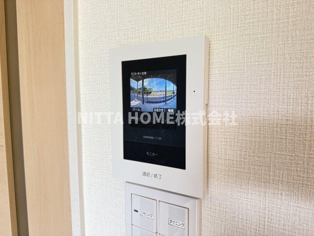 セキュリティ　モニタ付きインターホン設置済み◎