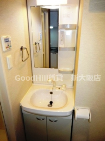 洗面設備　レジュールアッシュ北大阪グランドステージ