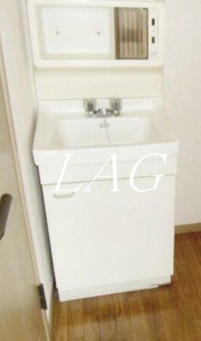 洗面設備　独立洗面台です。