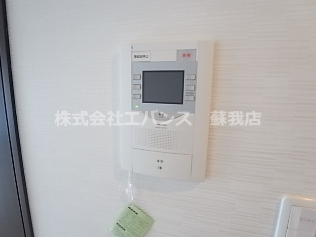 セキュリティ　モニター付きインターホンです