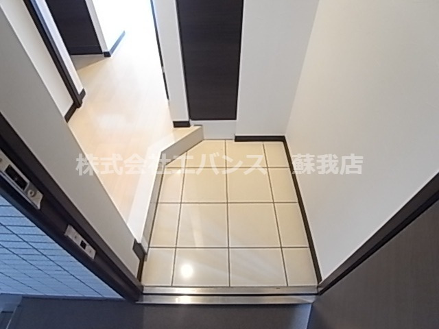 玄関　明るい玄関です