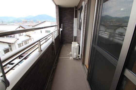 バルコニー　※別部屋の写真です