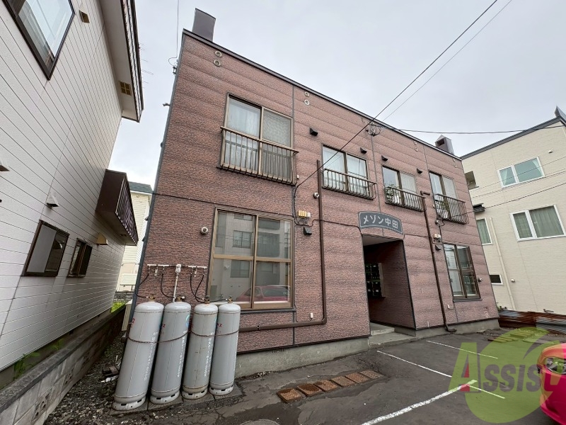 建物外観　札幌市東区北３１条東「メゾン中田」