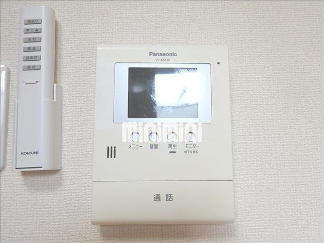 セキュリティ　ＴＶ付きモニターホンです。