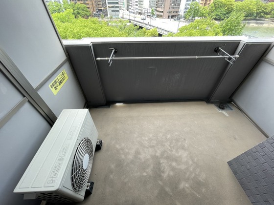 バルコニー　※別部屋の写真です
