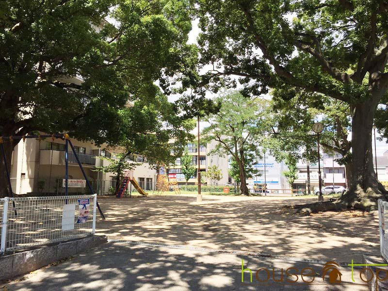 公園　新靭公園（公園）まで135m