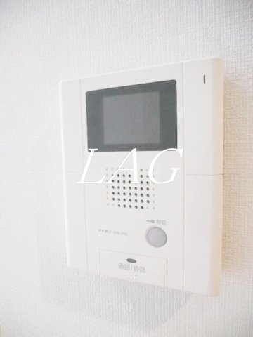 セキュリティ　モニター付きインターフォンです。