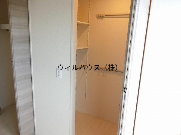 収納　クローゼット！