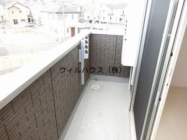 バルコニー　広々バルコニー！