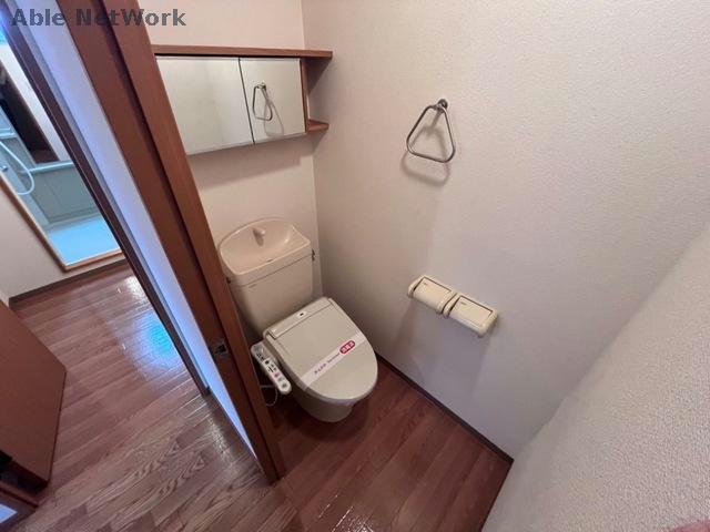 名鉄西尾線 西尾駅 徒歩30分 2階建 築24年のトイレ写真