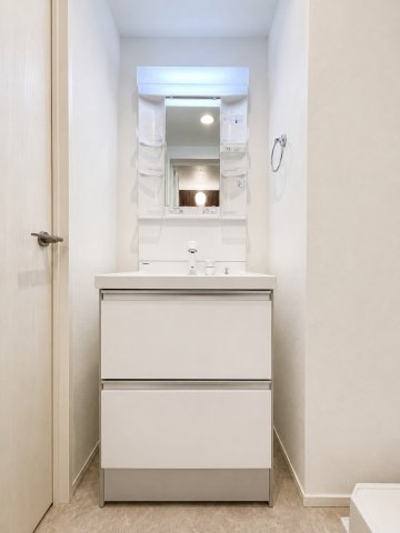 洗面設備　同タイプ参考写真です。